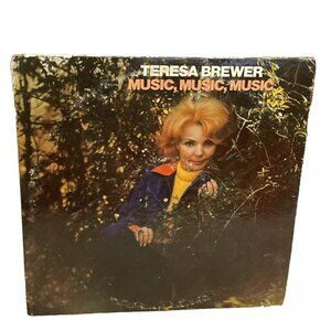 Teresa Brewer Music, Music, Music (Vinyl, 1973) Amsterdam AM 12013 VG+ Poster